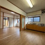 2DK→1LDKに<br />
広さがあるのでレイアウトいろいろ