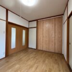 1LDK→2DKに<br />
仕切りを閉じれば落ち着いたお部屋に